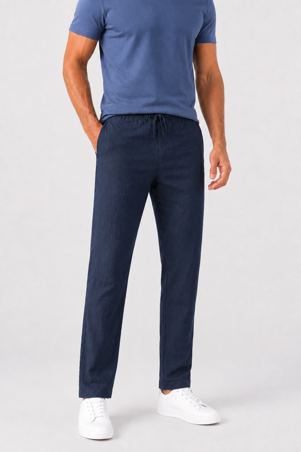 Calça Greco Divaio de linho puro