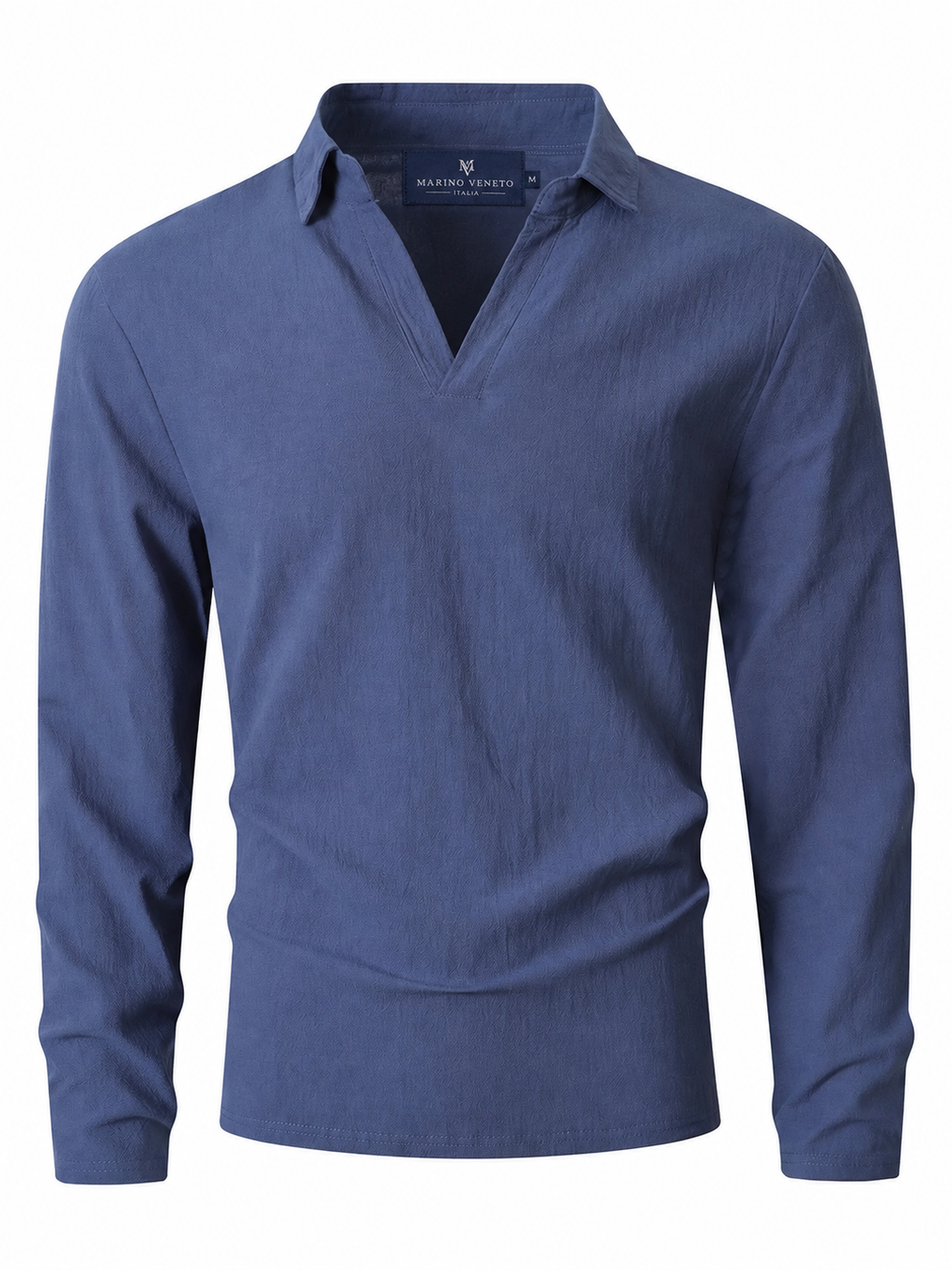 Camisa Greco Manga Longa, Linho Premium