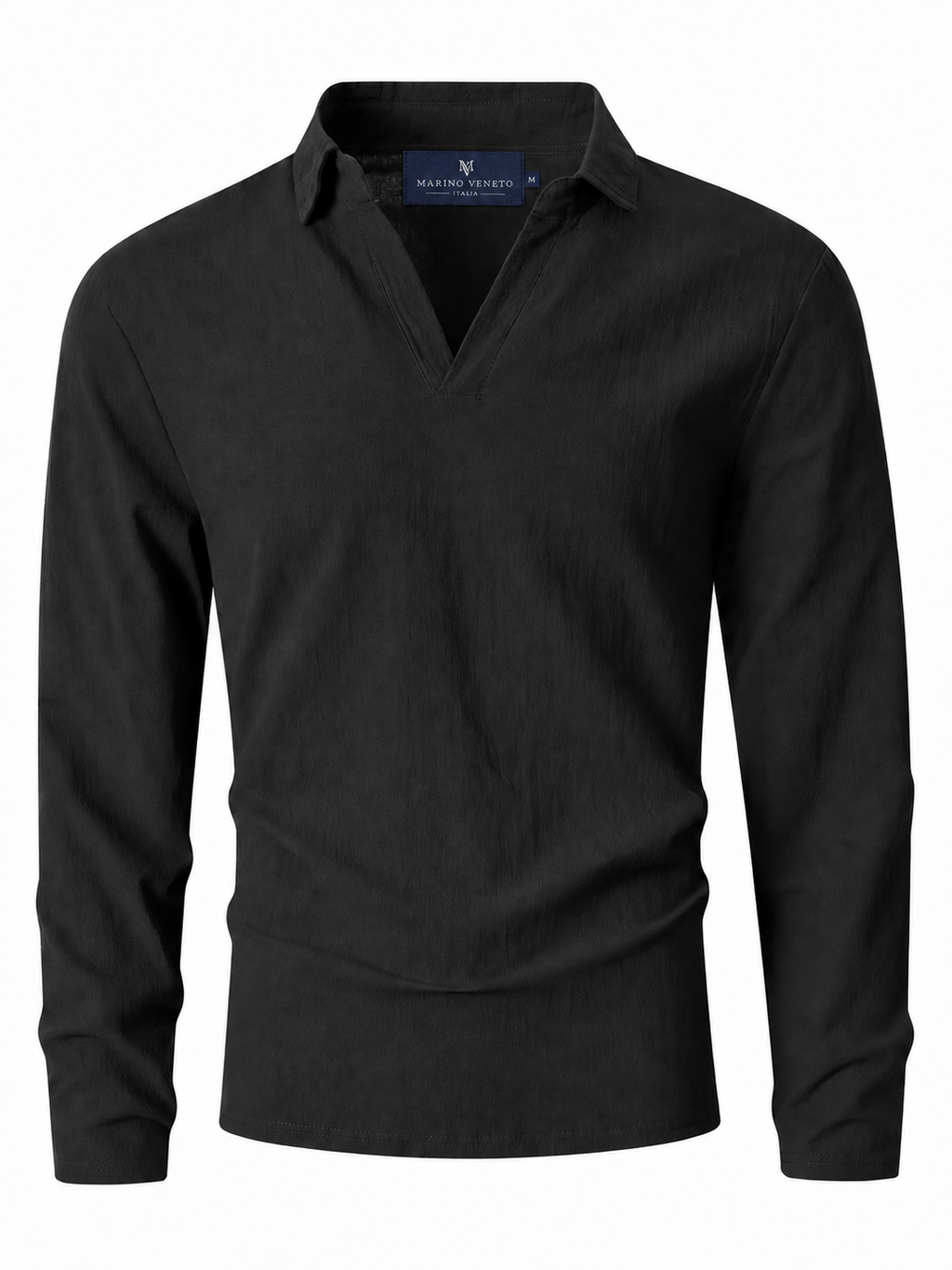 Camisa Greco Manga Longa, Linho Premium