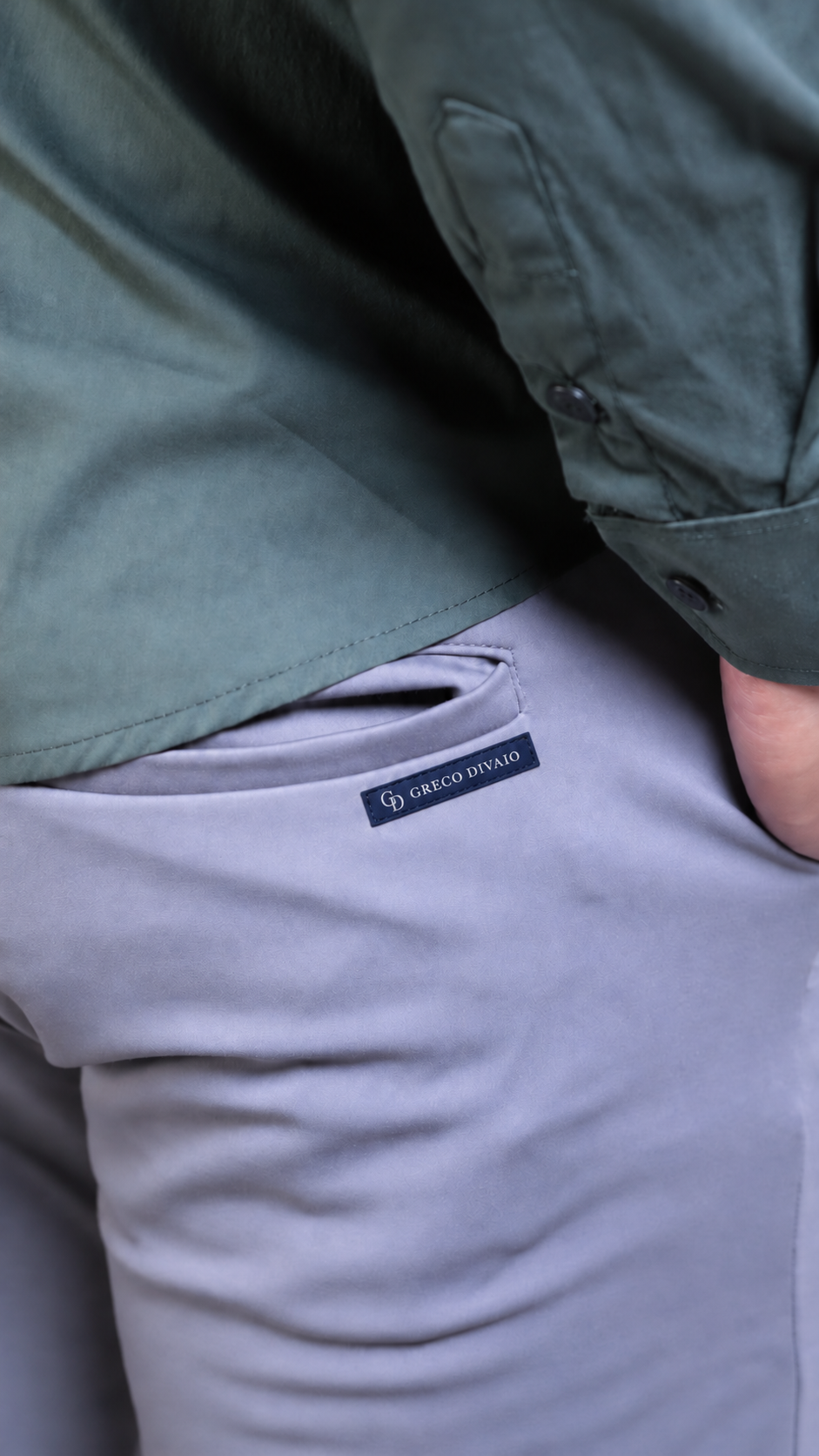 Calça Alfaiataria Bergamo Com Elastano - Marino Veneto