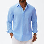 Camisa Manga Longa 100% linho